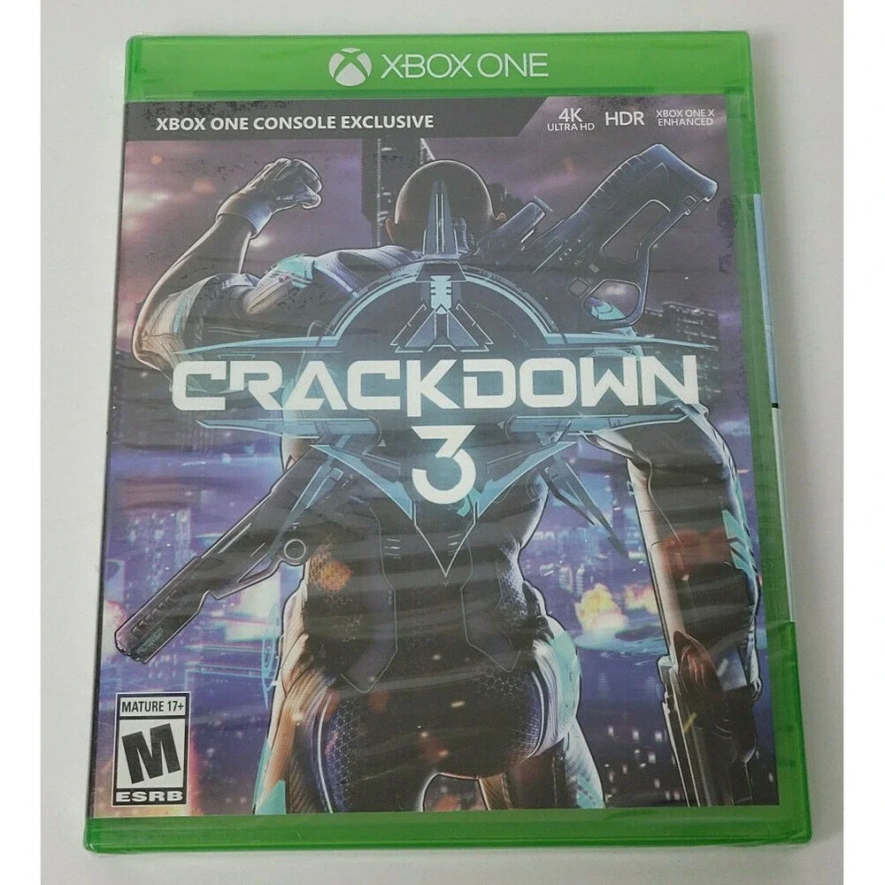 CRACKDOWN 3 - X-BOX ONE -‎ FACTORY SEALED!